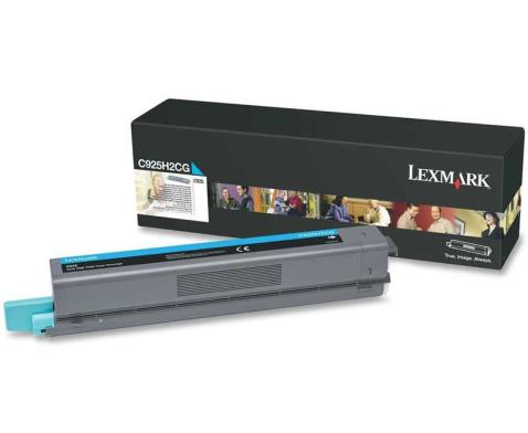 Lexmark C925H2CG - Yüksek Kapasiteli Mavi Toner